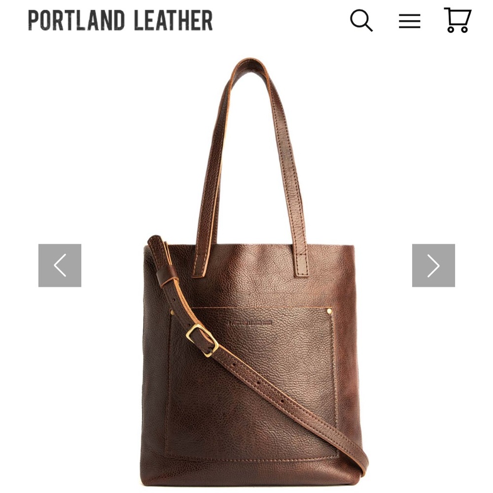 Portland Leather Goods Crossbody Tote